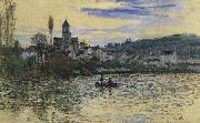 Claude Monet The Seine at Vetheuil painting